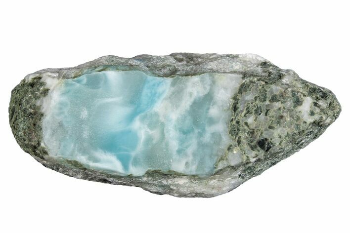 Polished Section of Larimar - Dominican Republic #282495